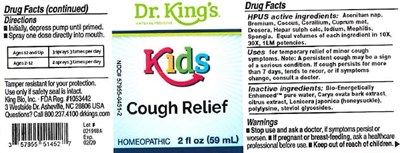 Image Description (Kids Cough Relief)
